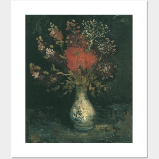 Vase with flowers by van Gogh Posters and Art
